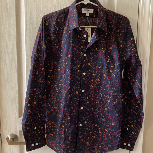 Express Other - New Express Floral Print Shirt